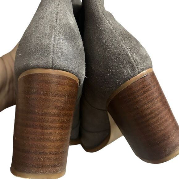 Splendid Lakota Grey High Heel Booties Size 7.5 - Picture 5 of 9